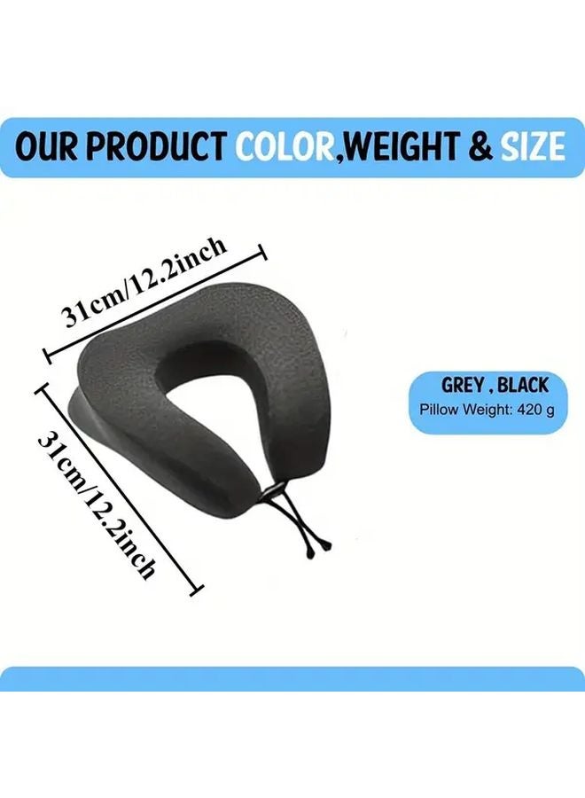 Gray Wedge Pillow For Side Stomach Sleeping Travel Office Noon Break - Image 3